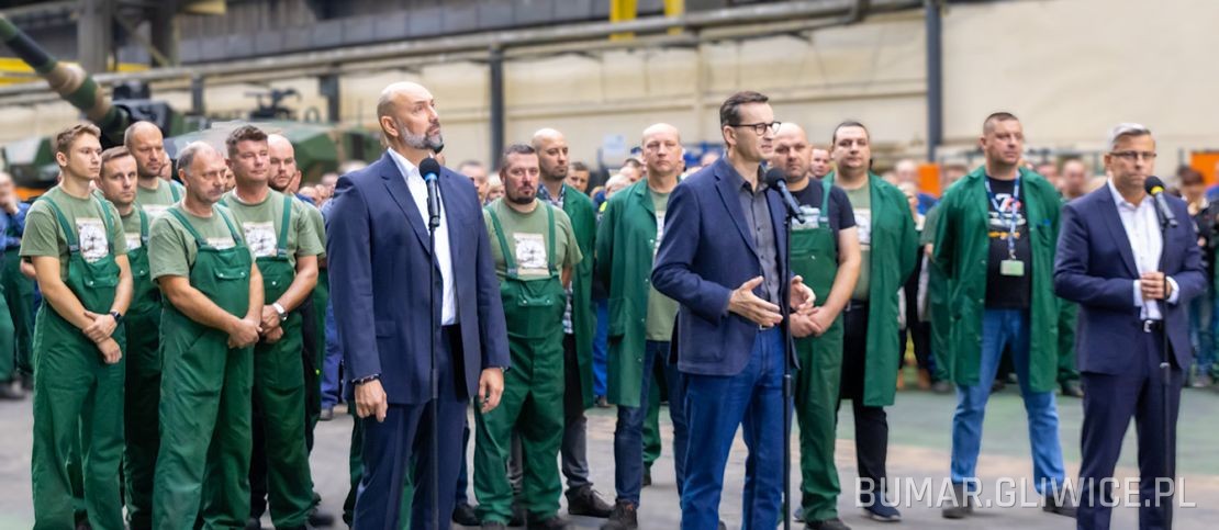 Premier Mateusz Morawiecki w Bumarze 