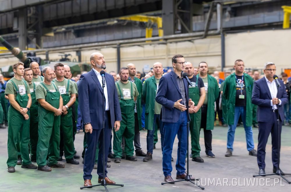 Premier Mateusz Morawiecki w Bumarze 